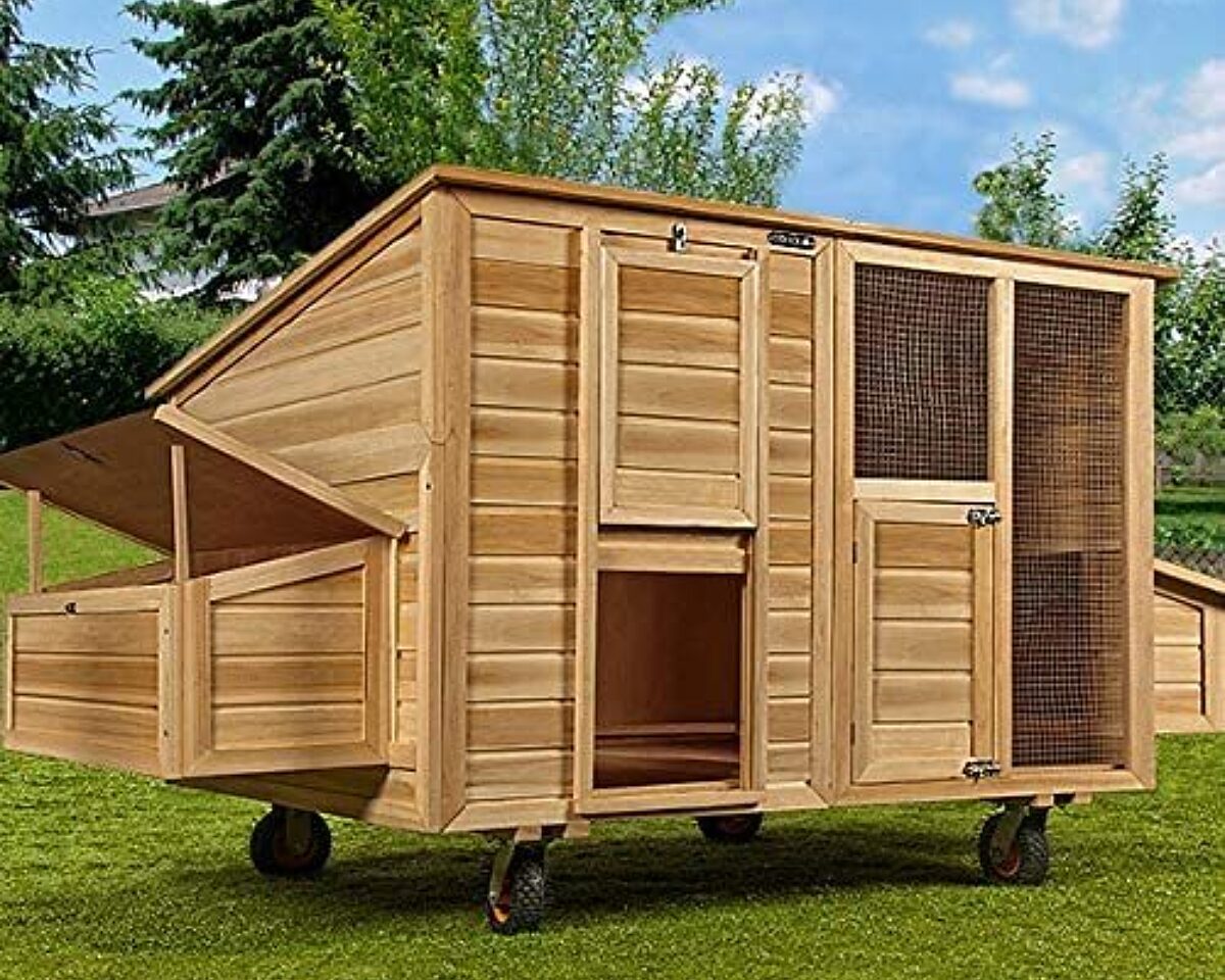 Mobiler Hühnerstall